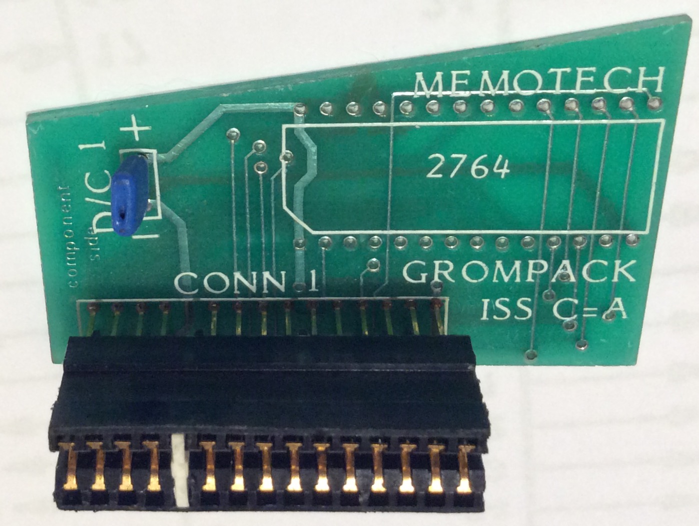 Memotech GROMPACK component side