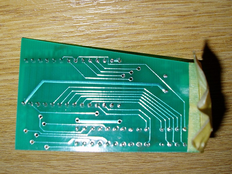 Rompak PCB (solder side)