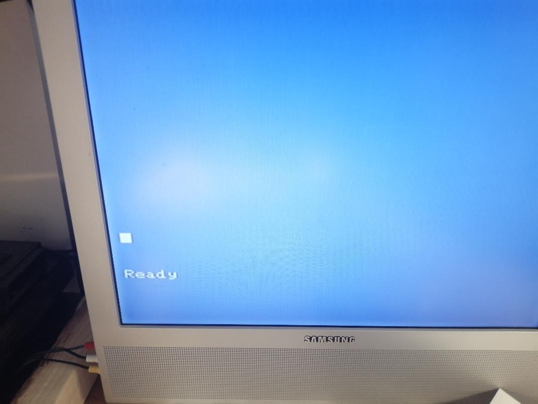 Windows users hate blue screens, but I am happy to see this blue screen.