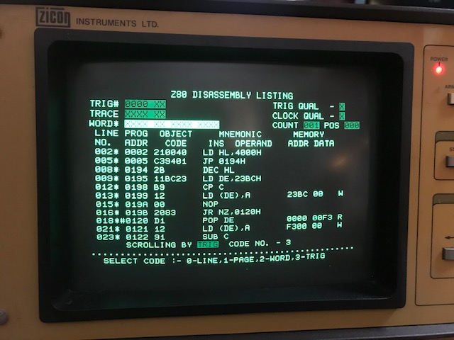 Disassembly of the start of the boot code.